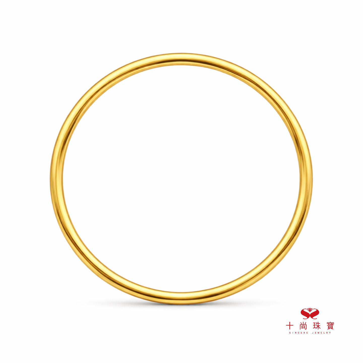 亮面素鐲3mm (B)